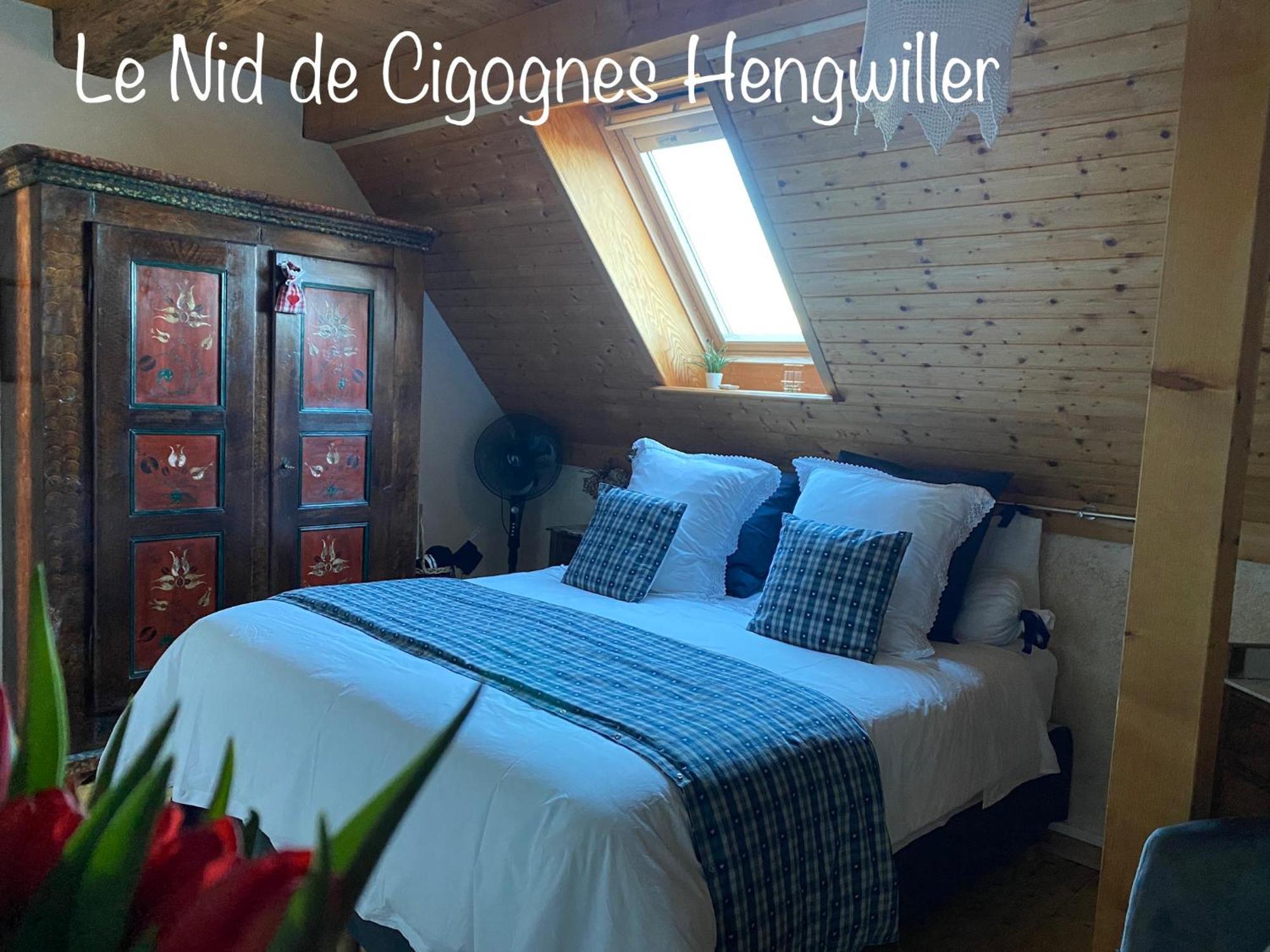 Отель Le Nid De Cigognes Hengwiller Экстерьер фото